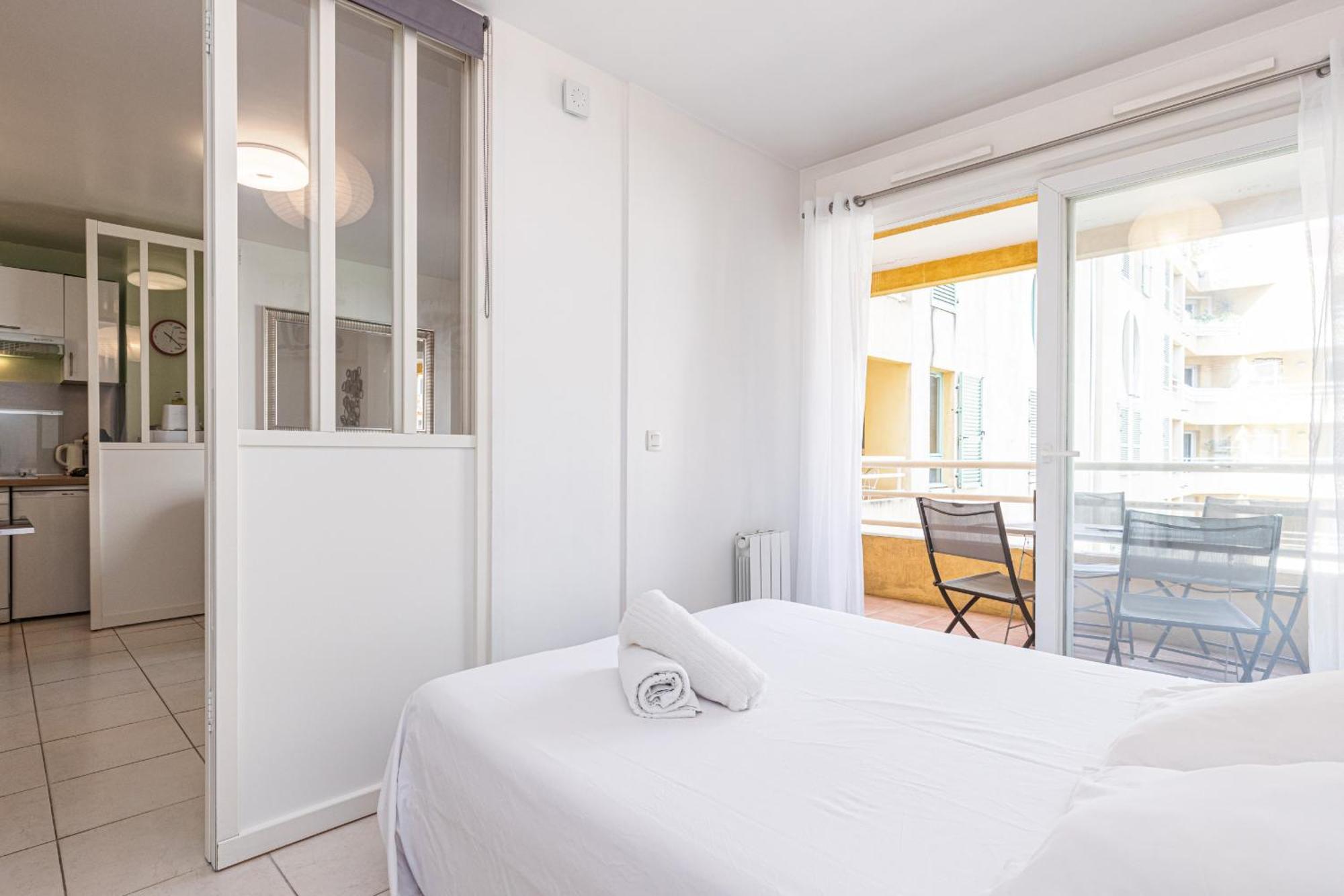Quiet 1 bdr Port! close Place du Pin Garibaldi Niza Exterior foto
